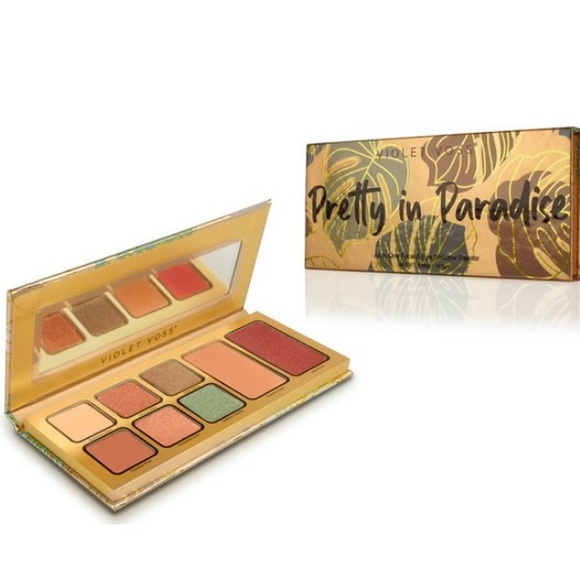 VIOLET VOSS PRETTY IN PARADISE ALL IN ONE FACE PALETTE - NEW - Picture 7 of 7